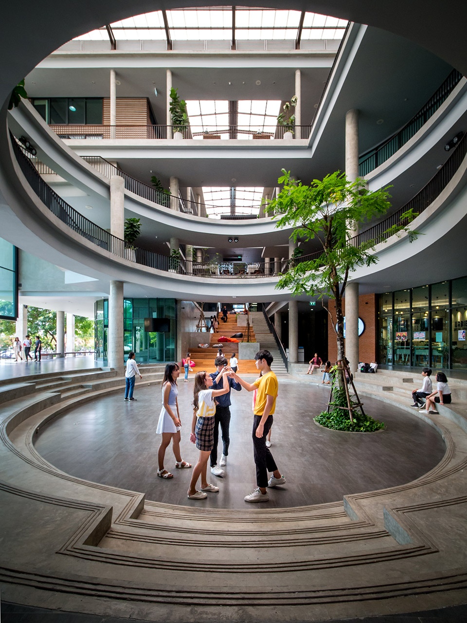 Faculty of Learning Sciences and Education Thammasat University by Arsomsilp Community and Environmental Architect Co Ltd