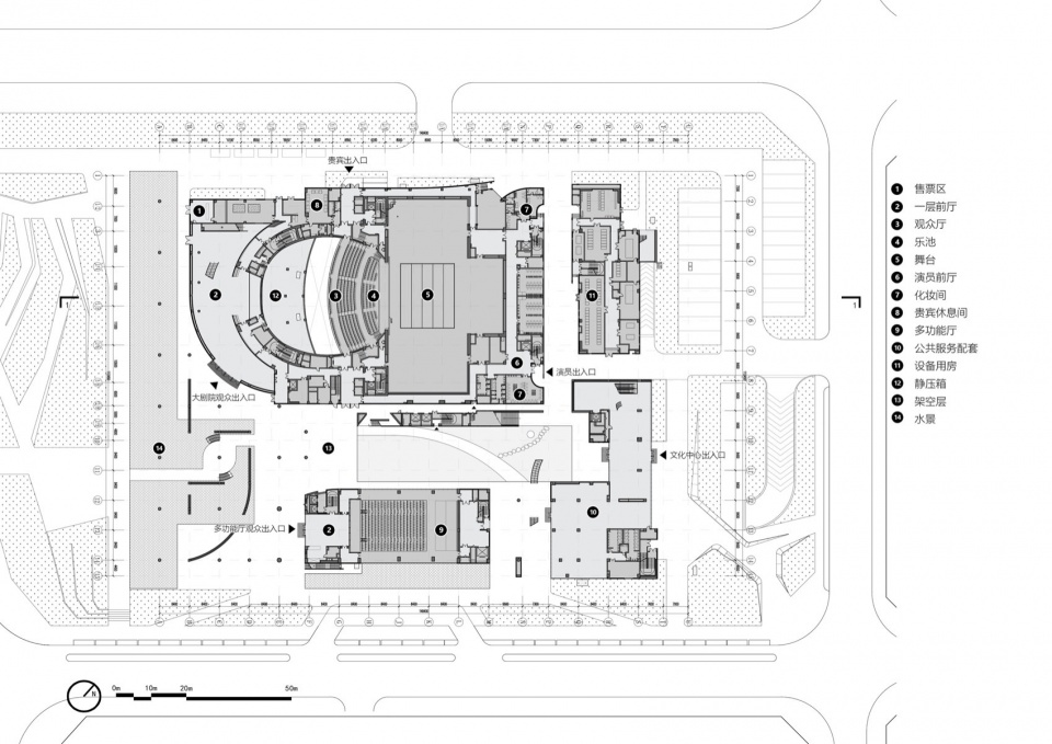 Pingtan International Performing Arts Center by Beijing Institute of Architectural Design Co Ltd South China Design Center