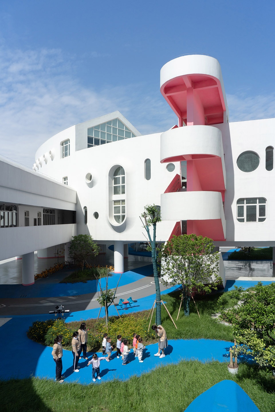 Shucheng Vitality Kindergarten China by Dika Architectural Design Centre