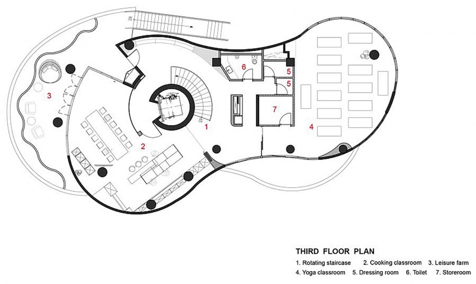 green places community clubhouse by chain10 architecture interior design institute