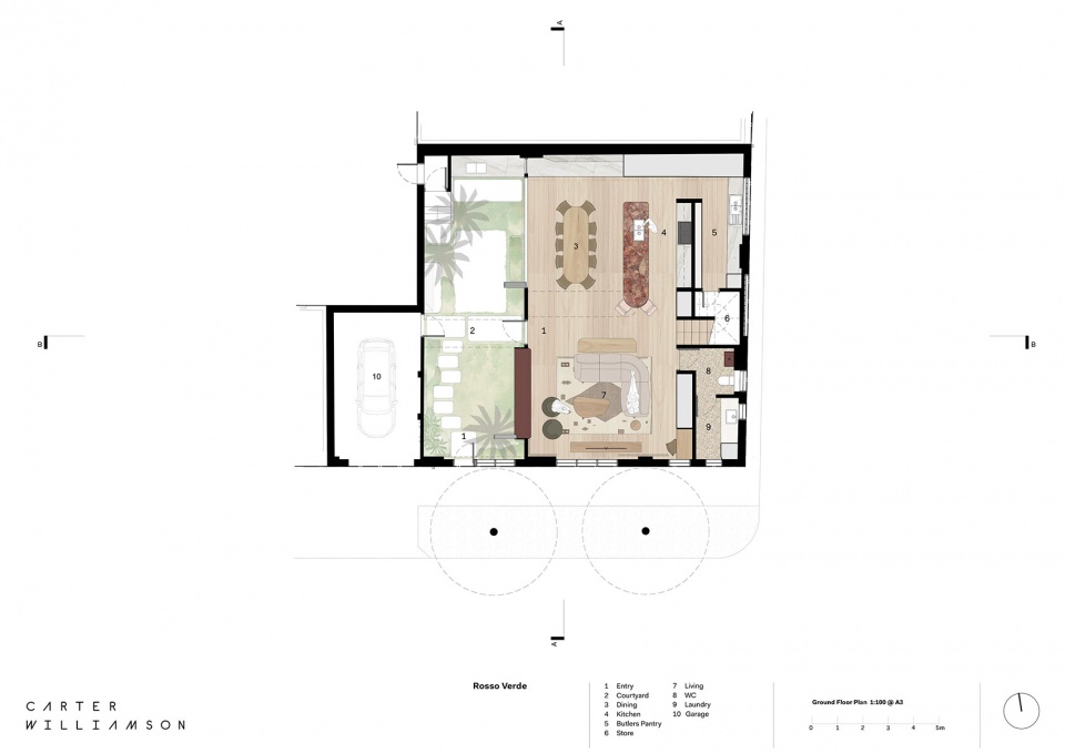 rosso verde by carter williamson architects