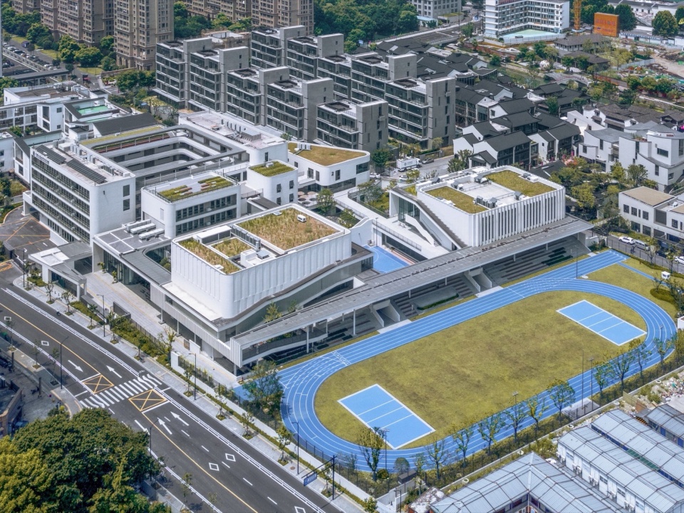 大关小学祥符校区 实景照 整体鸟瞰 ©刘国威