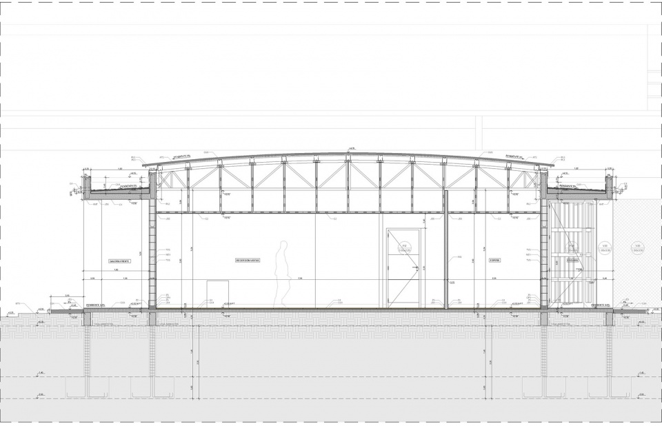 high security mens prison by domanico bertorello associated architects