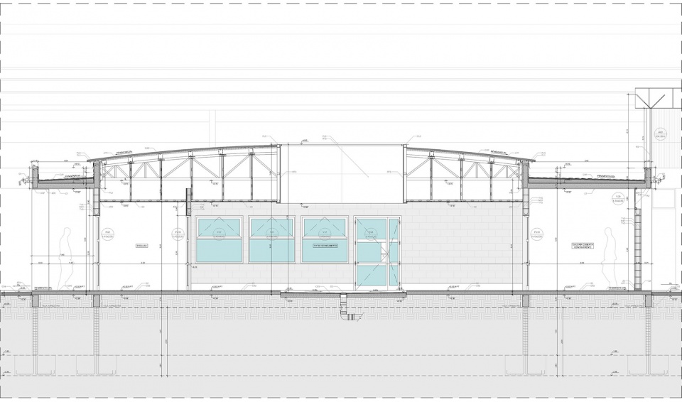 high security mens prison by domanico bertorello associated architects