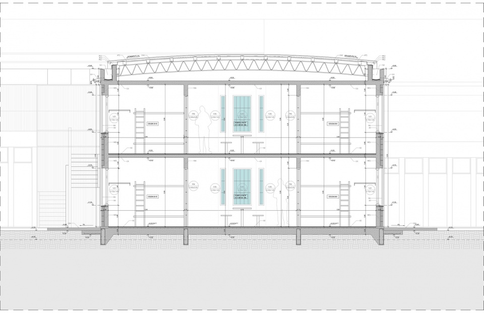 high security mens prison by domanico bertorello associated architects