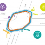 “浮遊岛”兴宁路人行过街天桥，宁波 / CCA悉筑