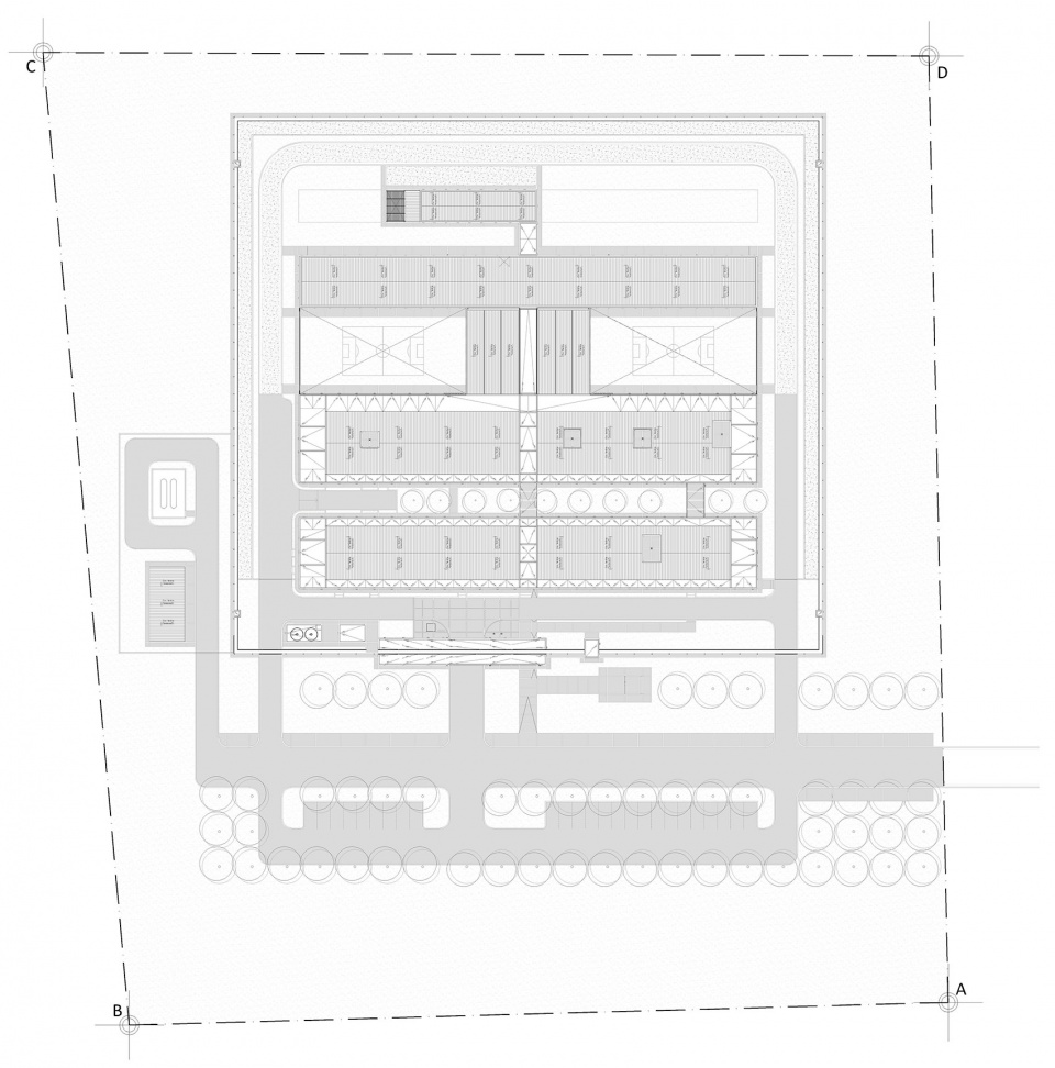 high security mens prison by domanico bertorello associated architects