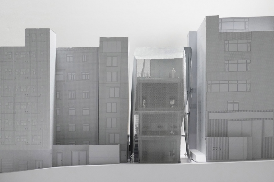 1比50手工模型 1to50 physical model ©迹·建筑事务所TAO