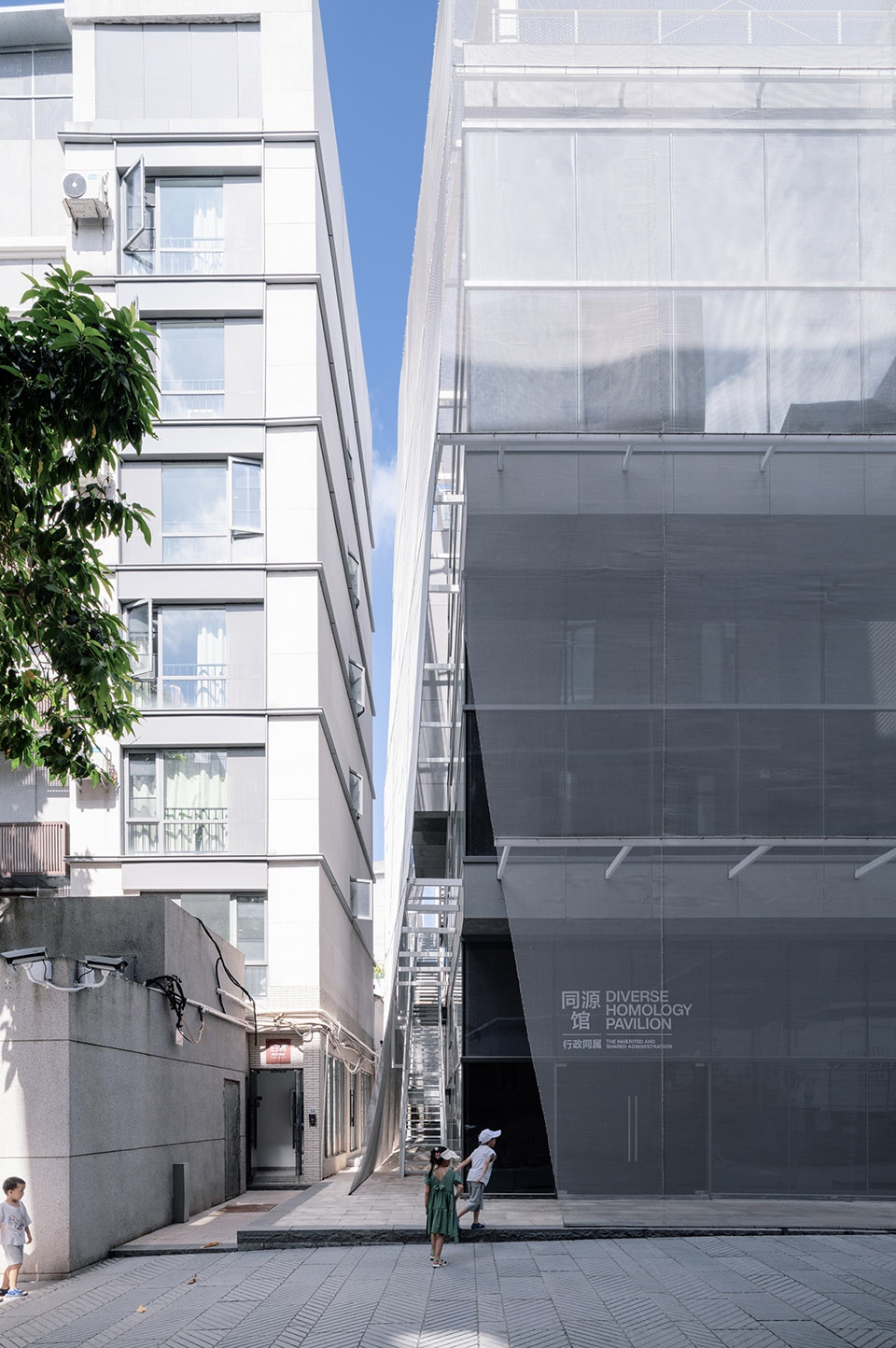 临街立面 Façade facing the street ©陈颢 CHEN Hao