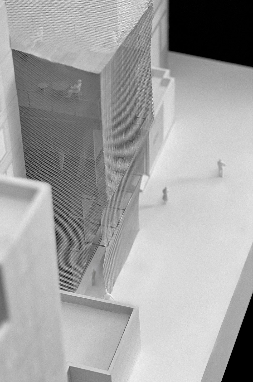 1比50手工模型 1to50 physical model ©迹·建筑事务所TAO