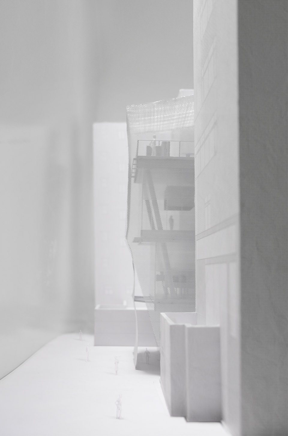 1比50手工模型 1to50 physical model ©迹·建筑事务所TAO