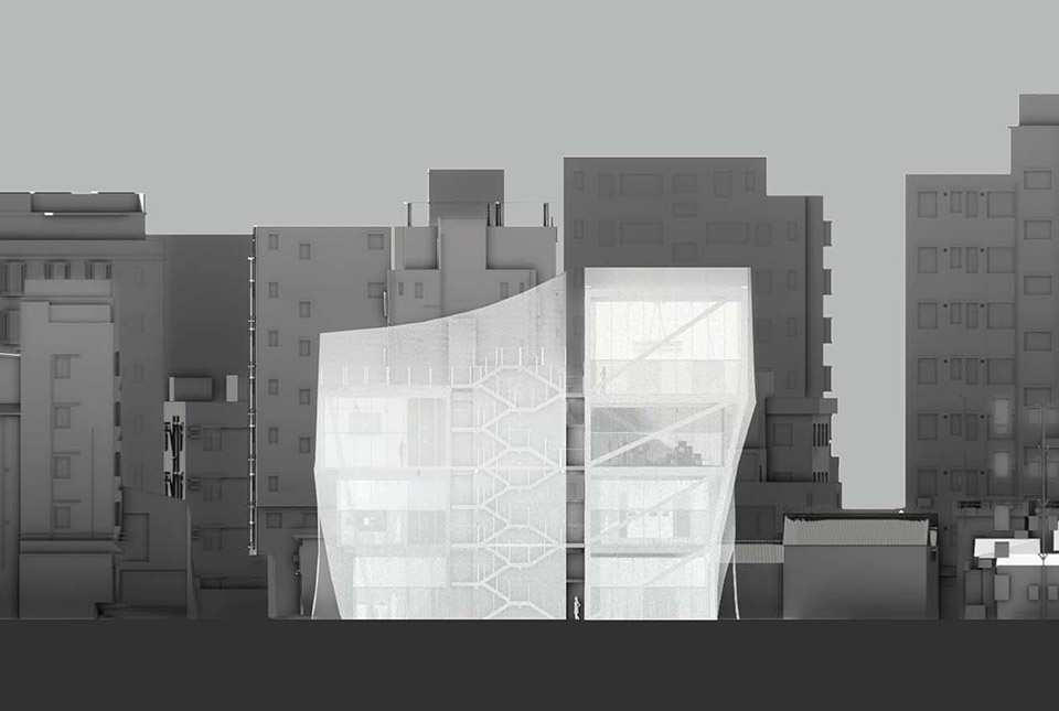 立面图 Elevation ©迹·建筑事务所TAO