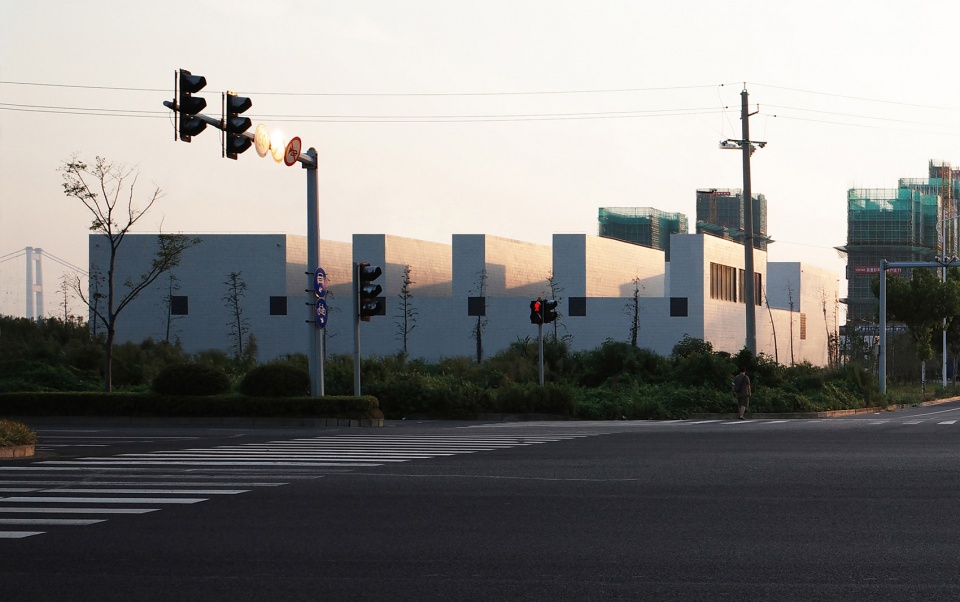 jingjiang binjiang new district garbage transfer station china by hui pan associates