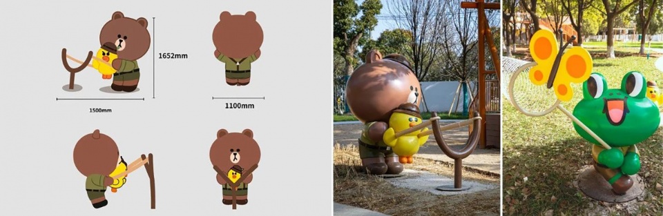 Xiangtang Yelin LINE FRIENDS Camping Village China by Partner Design Studio