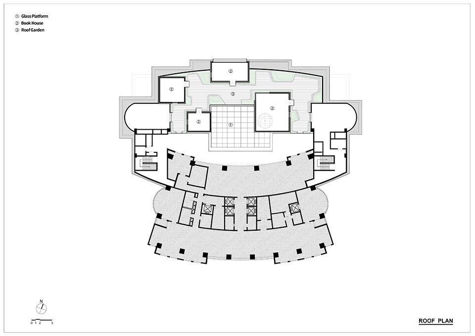 8F平面图 Plan 8F © Wutopia Lab