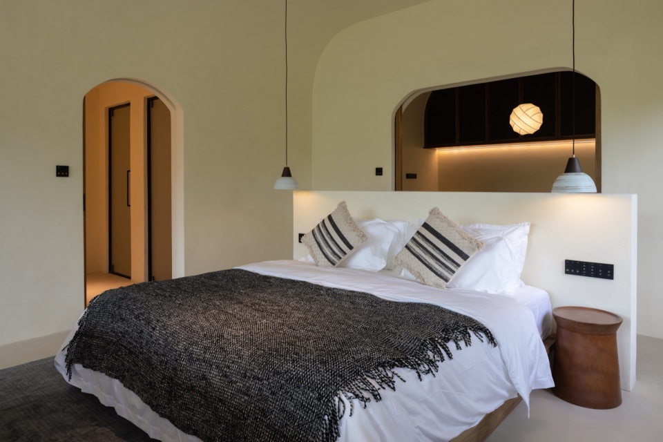 .大套房睡眠区Living Area in Master Suite