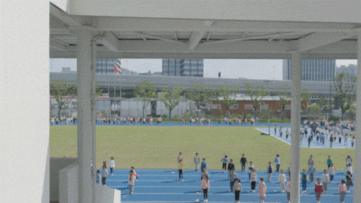 大关小学祥符校区 动图 田径场活动 ©刘国威
