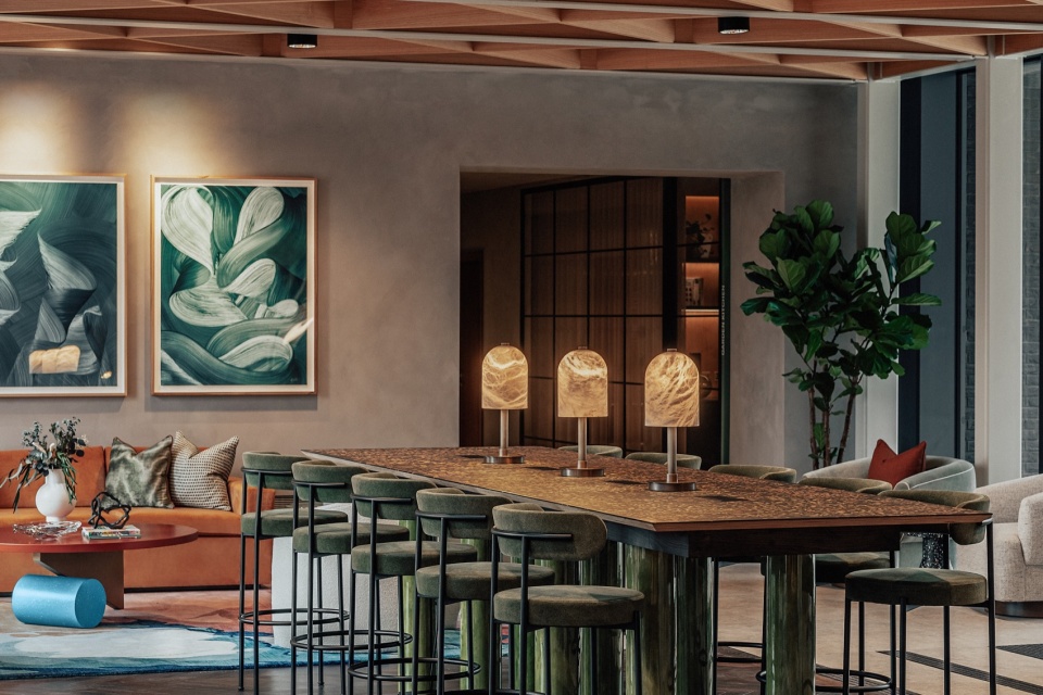 Conran and Partners Author Courtyard Lounge ©Taran Wilkhu 1
