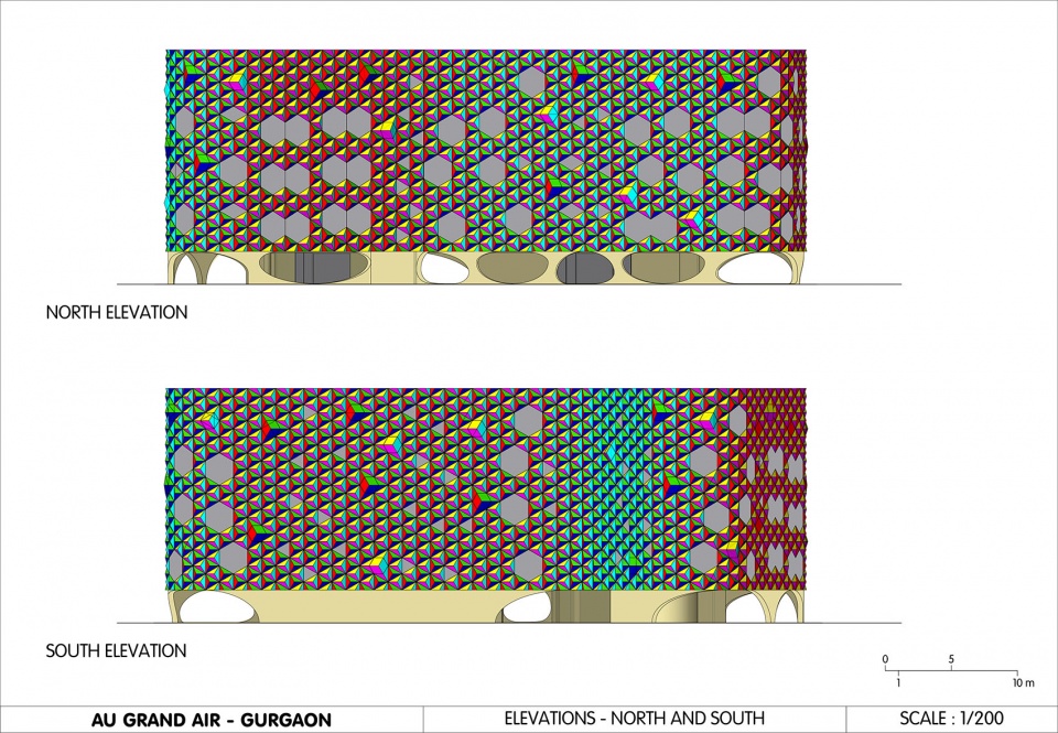 Elevations North South au grand airnursery kindergarten