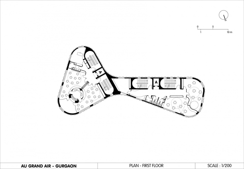 Plan 02 First floor au grand airnursery kindergarten