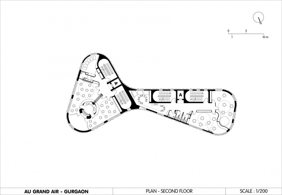 Plan 03 Second floor au grand airnursery kindergarten