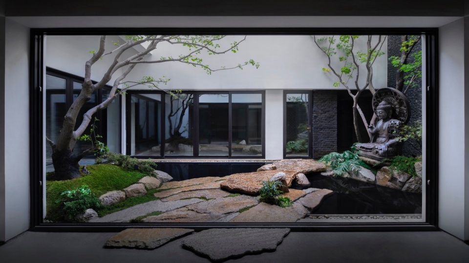shanghai taohuayuan courtyard design by wuyanzhai gardening03夏珣
