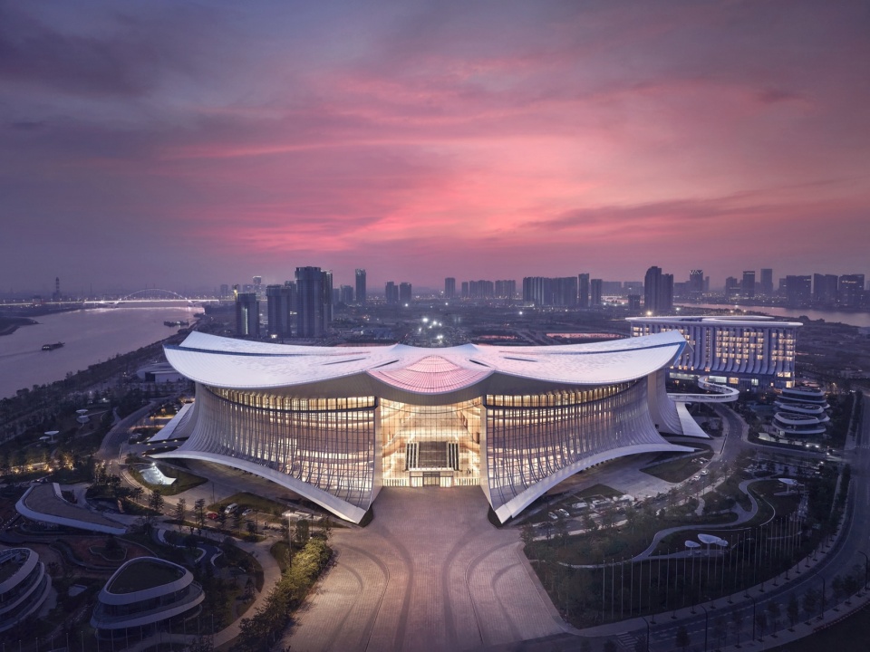 ▲ 南沙国际金融论坛(IFF)永久会址 IFF Convention Center@章鱼见筑