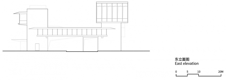 东立面 01 design for bus terminal of duke kunshan university station by atelier archmixing