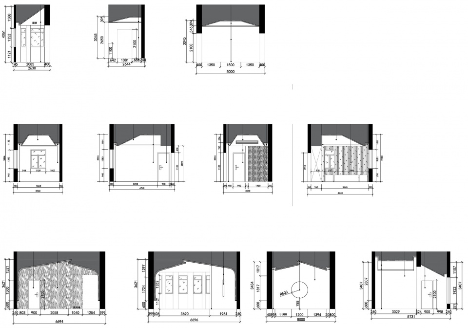 立面图 Elevations