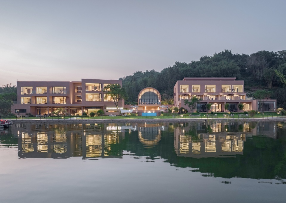 清远慈湖书院 城外建筑