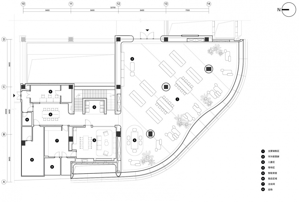 huawei flagship store beijing by superimpose architecture