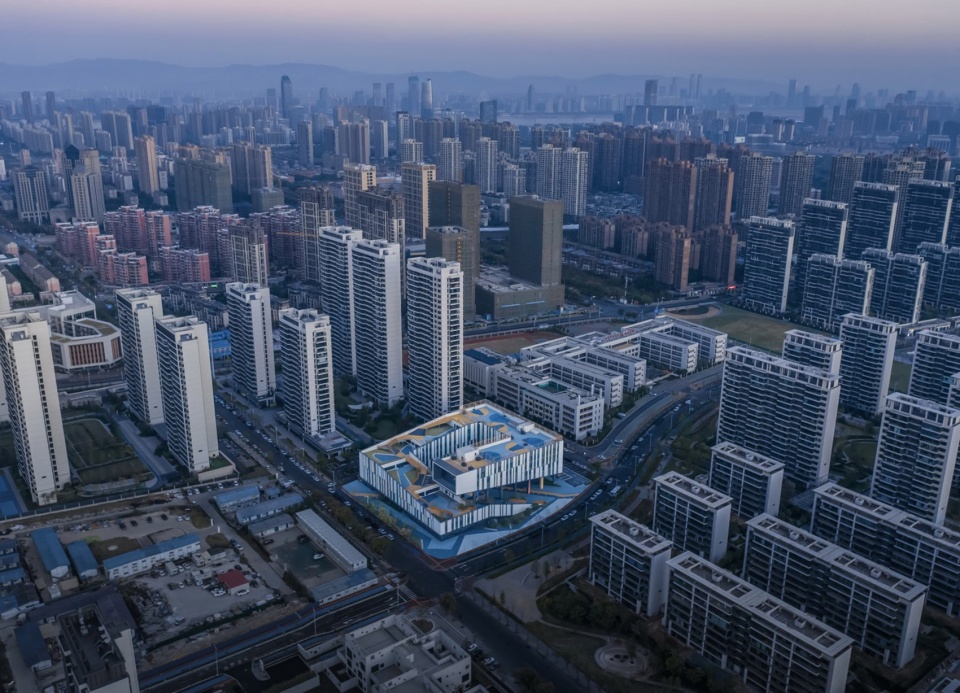 oct vanke century waterfront community service center by shuishi