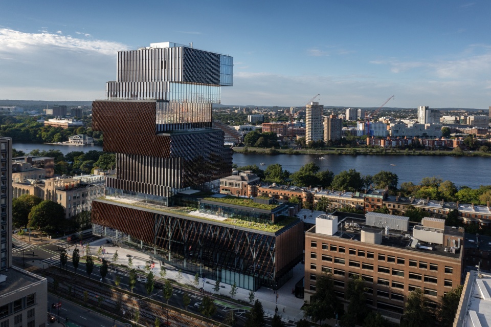 the boston university center for computing data sciences by kpmb architects
