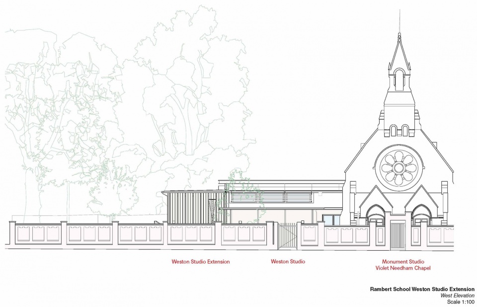 weston studio rambert ballet school by mica