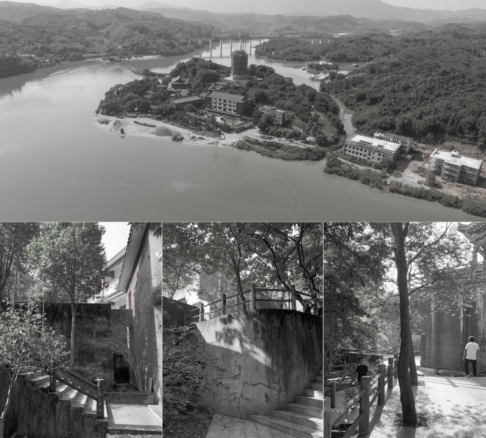 清远慈湖书院 城外建筑