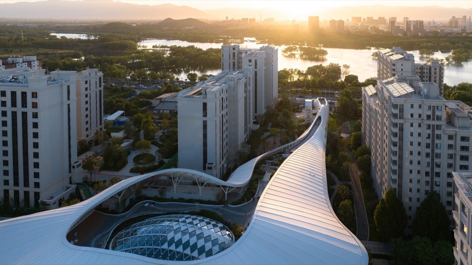 Landscape Design for Beijing Yan Garden Phase III Taikang Flagship Retirement Community by HOPE DESIGN