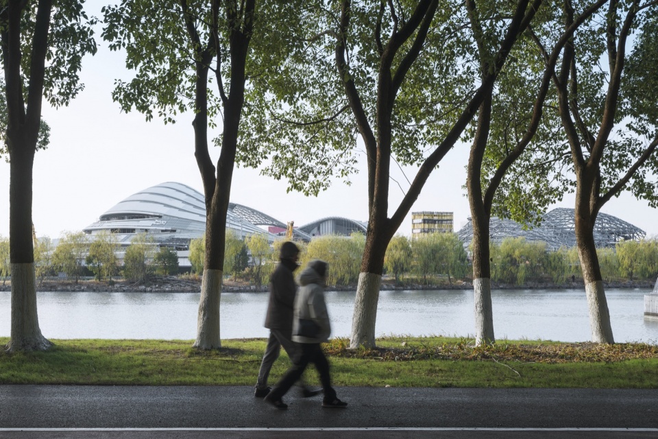 MAD Jiaxing South Lake Future Plaza is under construction