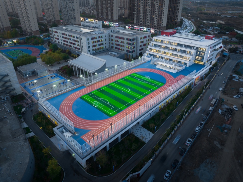 changchun livon senior high school complex by bpd