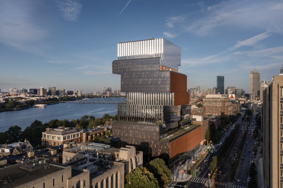 the boston university center for computing data sciences by kpmb architects