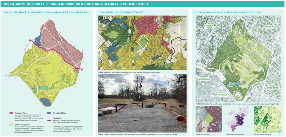 2023 ASLA ANALYSIS AND PLANNING AWARD OF EXCELLENCE The Franklin Park Action Plan by Reed Hilderbrand LLC with Agency Landscape and Plann...