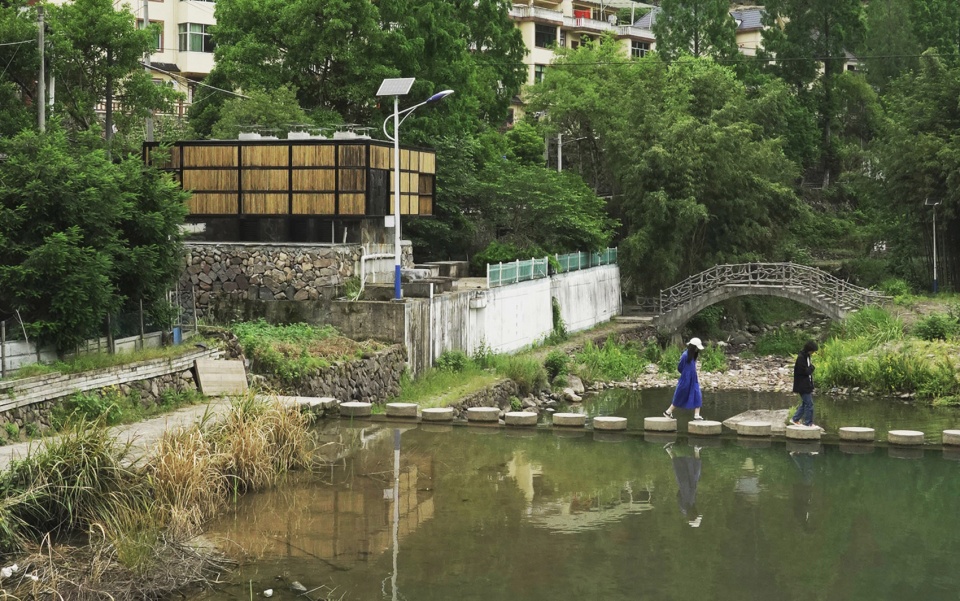 public toilet in dalinggen village by aerobic architecture songyang yuankun construction