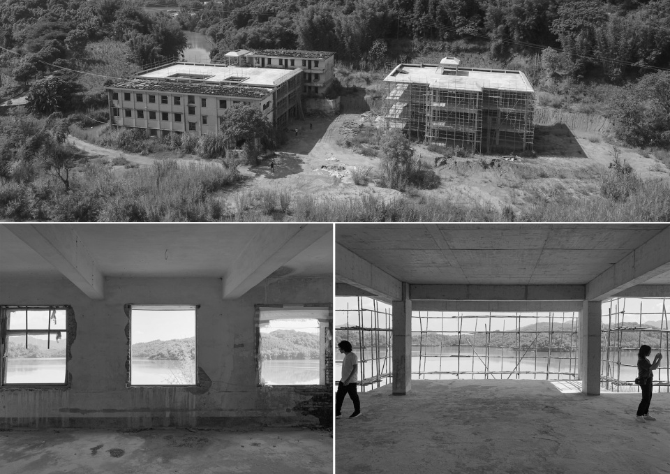 清远慈湖书院 城外建筑