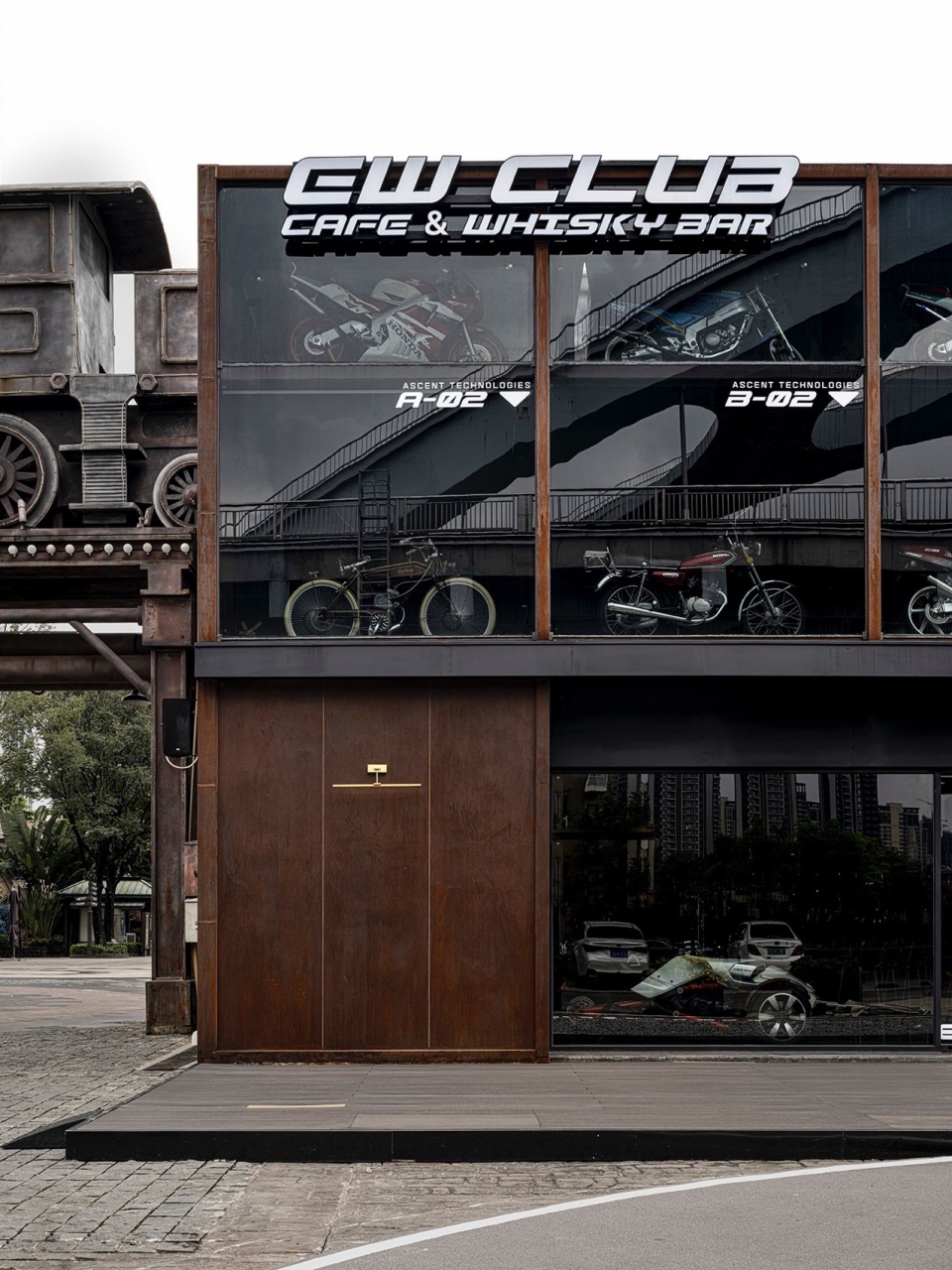 EWclub机车威士忌酒吧 超然建筑工作室