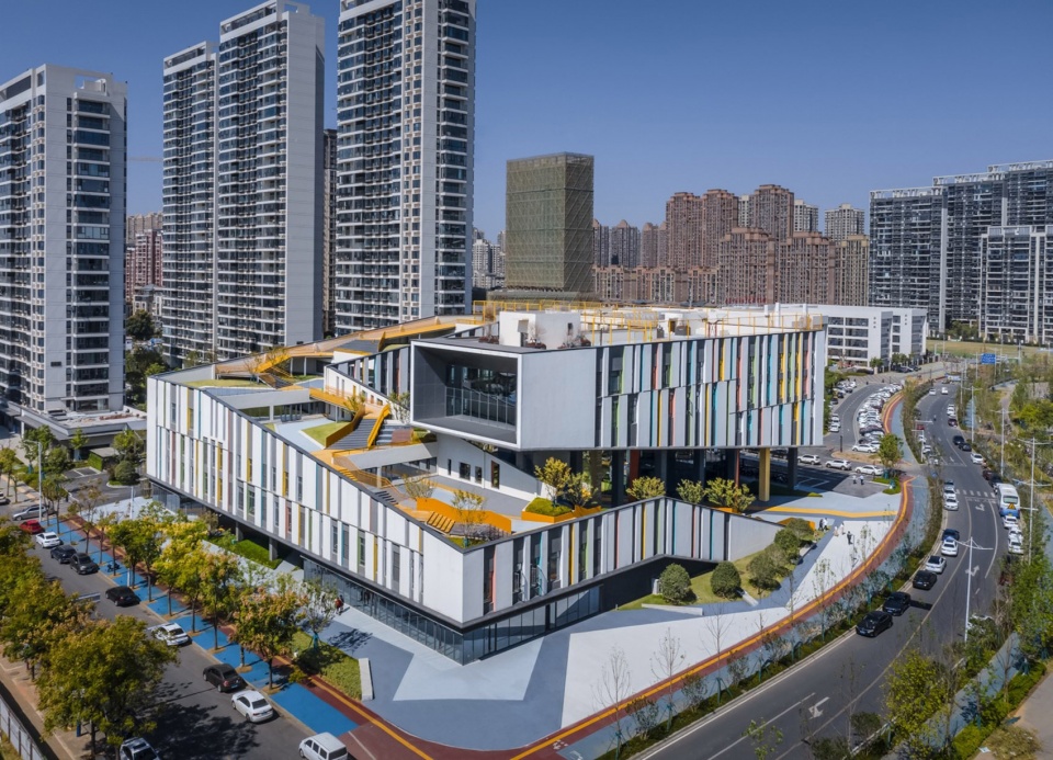 oct vanke century waterfront community service center by shuishi