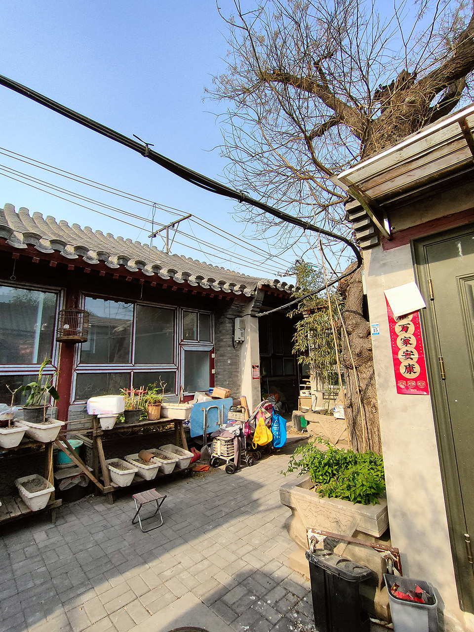 organic renewal of tianqiao tenement courtyards by cu office