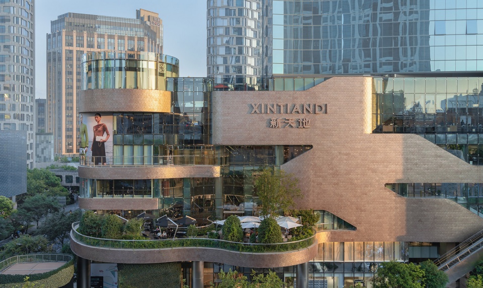 shanghai shui on xintiandi plaza by unstudio