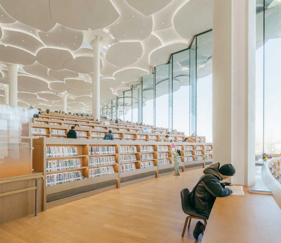 Beijing City Library by Snøhetta