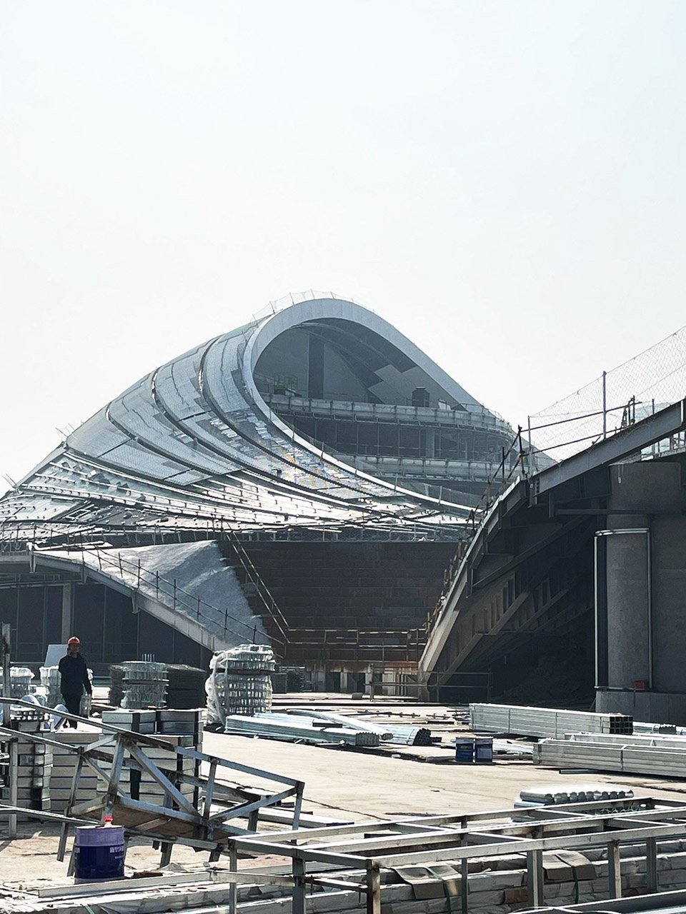 MAD Jiaxing South Lake Future Plaza is under construction