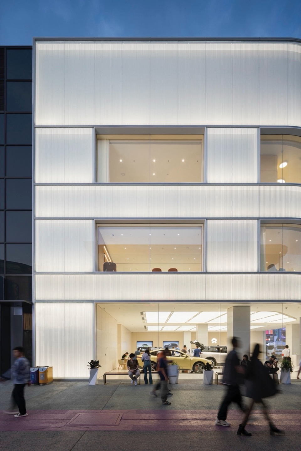nio house at beijing huaxi live wukesong by david chipperfield architects