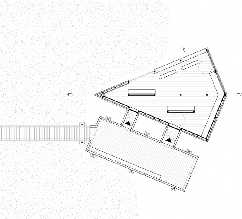 piilokoju floating birdwatching hideout by studio puisto architects